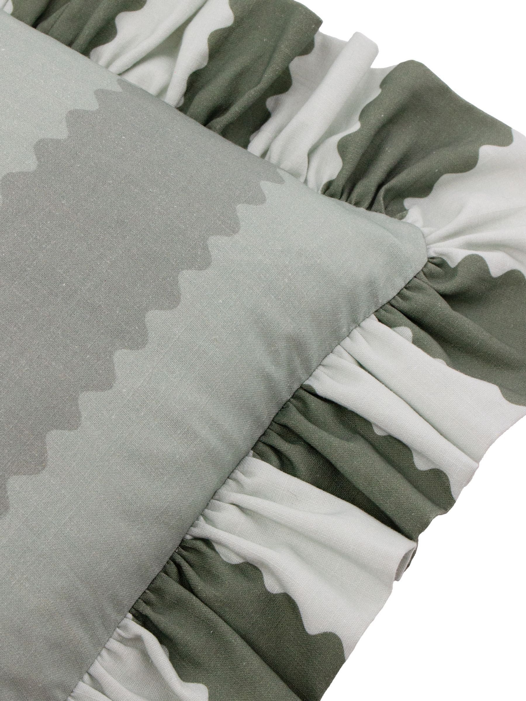 Wylder Birdie Stripe cushion 45x45cm (British brand)