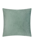 Furn Green Metro Blocks velvet jacquard cushion 45x45cm - British product