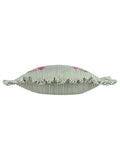 Wylder sage embroidered cushion 50x50, imported from the UK