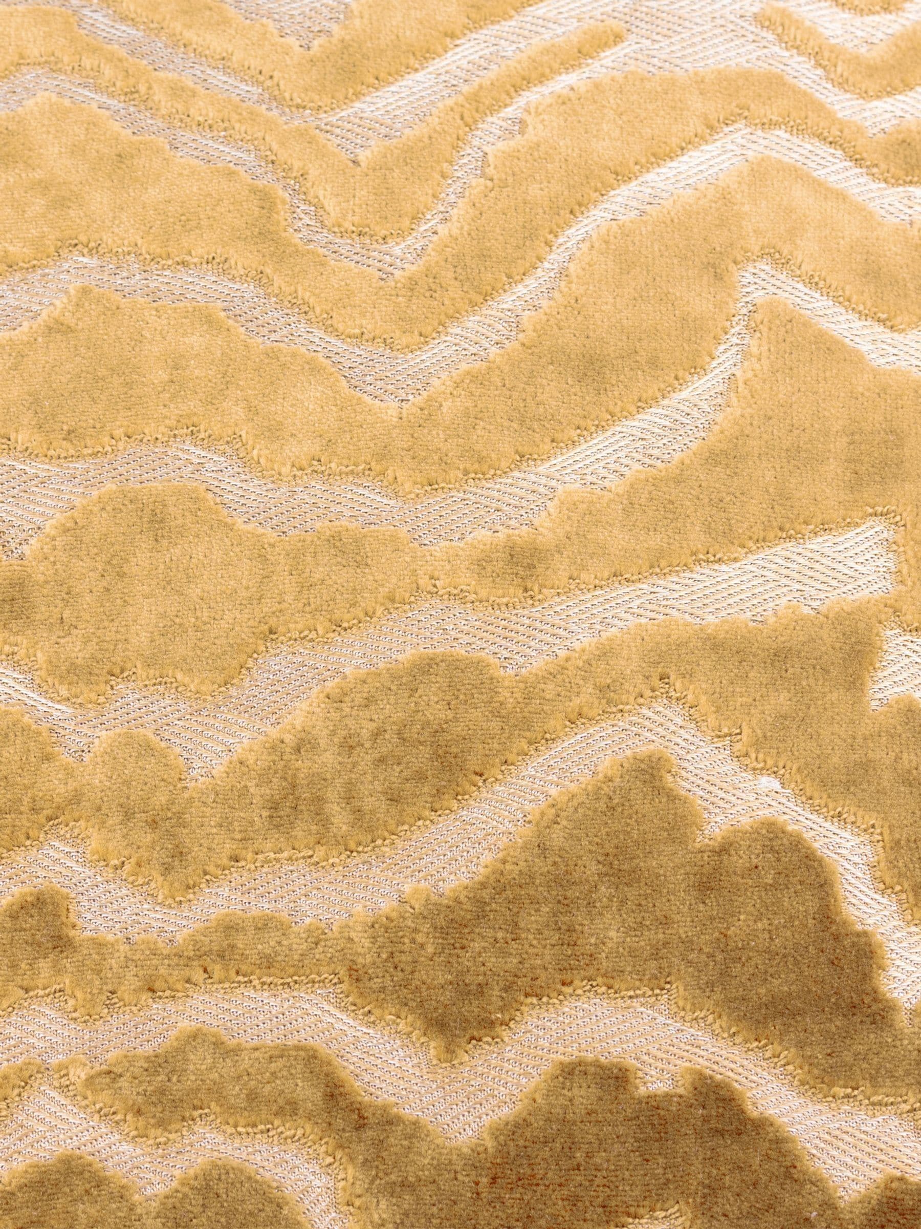 Paoletti Tierra cut velvet cushion 50x50, UK version