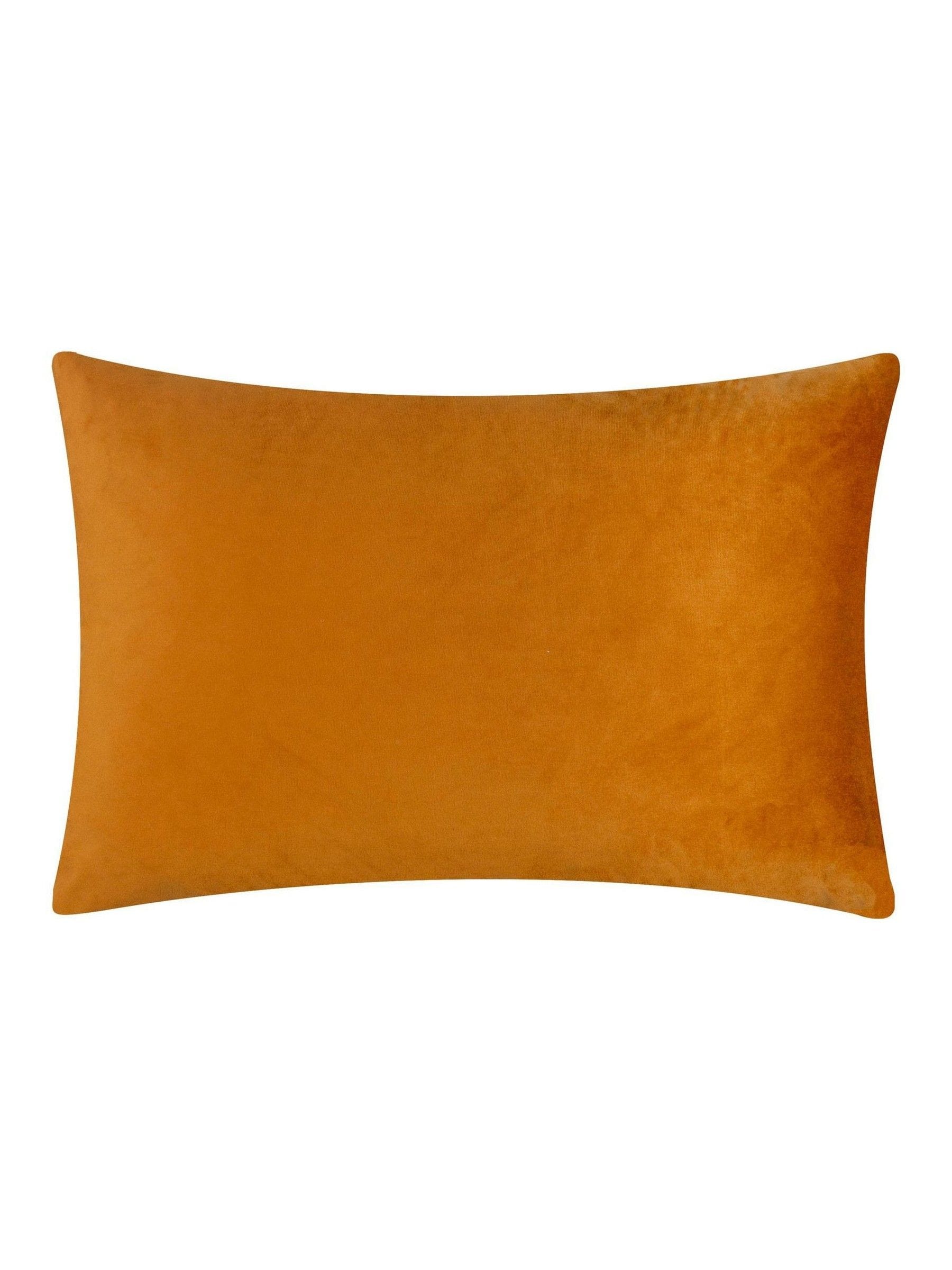 Furn Ginger Metro Diamond velvet cushion 30x50 cm, UK version