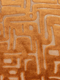 HÖEM Soren cut velvet cushion copper 45x45cm (British brand)