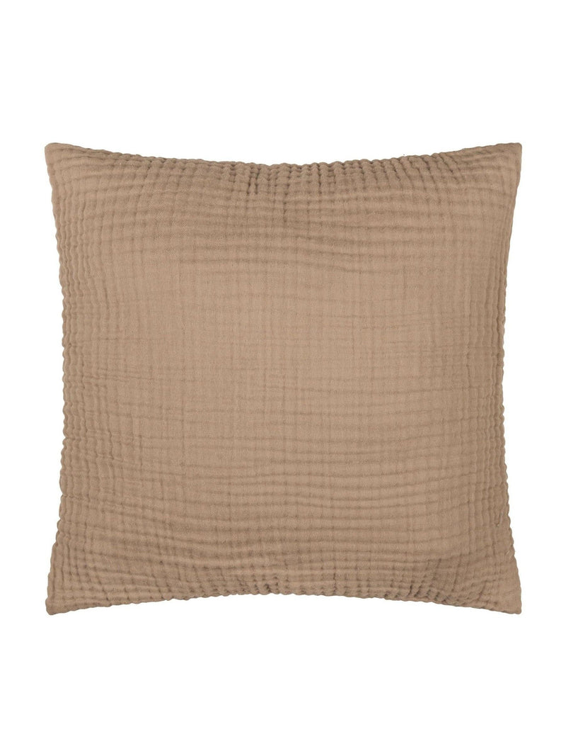 Yard Mole muslin crinkle cotton cushion 45cm (British brand)