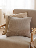 Yard Mole muslin crinkle cotton cushion 45cm (British brand)
