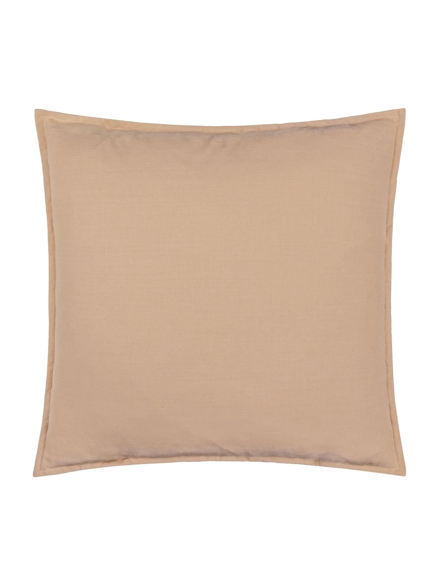 Yard natural slub cotton cushion 50x50cm, UK version
