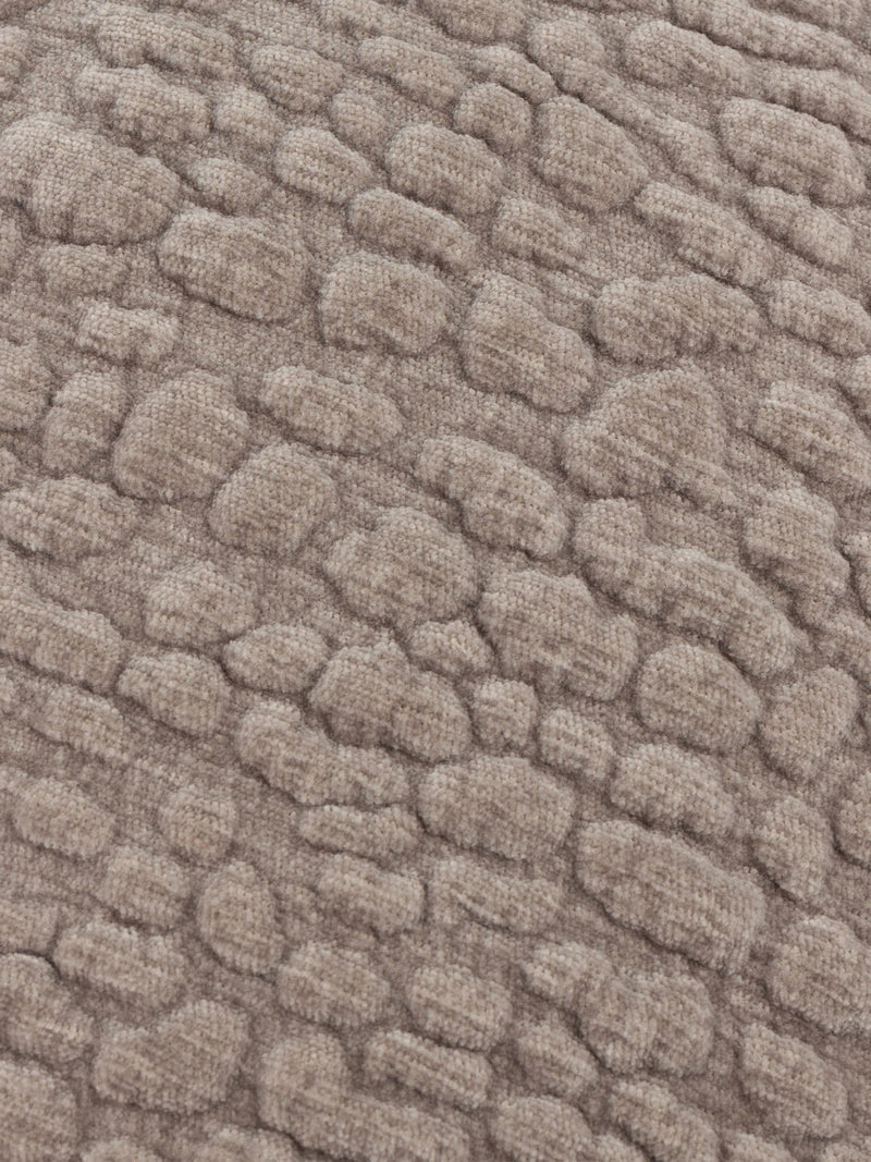 Yard Pebble textured chenille cushion 45x45cm, imported from the UK