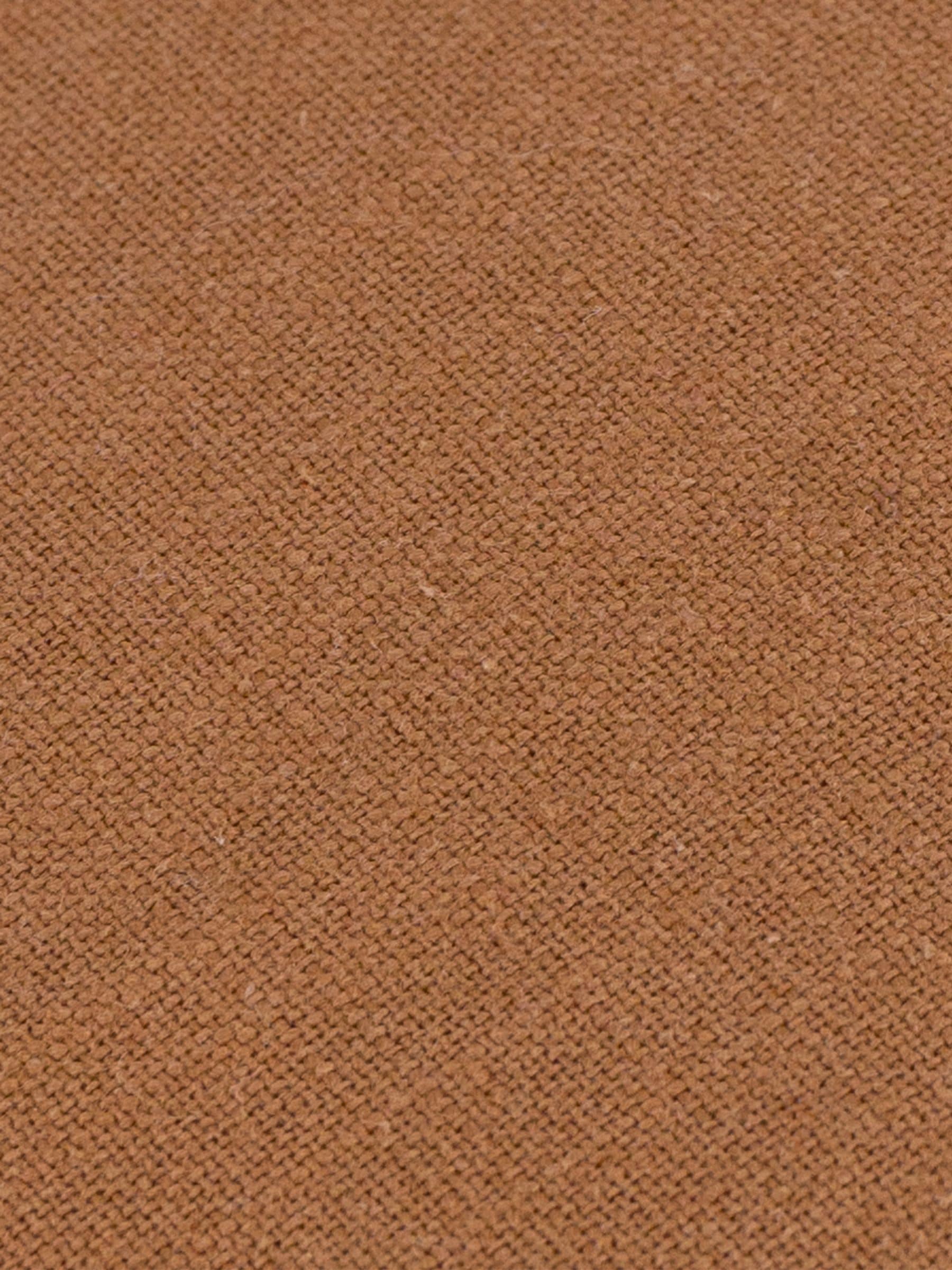 Yard toffee slub cotton cushion 50x50cm - British product