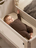 Snuz 2 Pack Sage Cross Crib Fitted Sheets