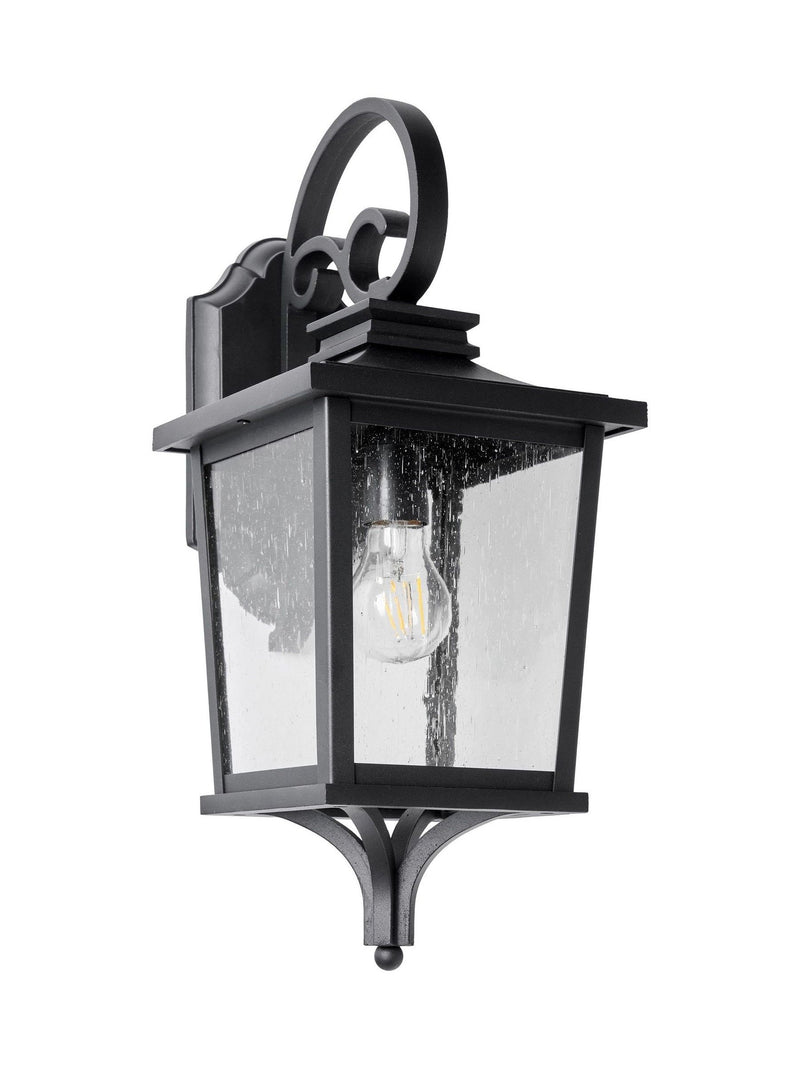 BHS Brexton black outdoor lantern 49cm - British product