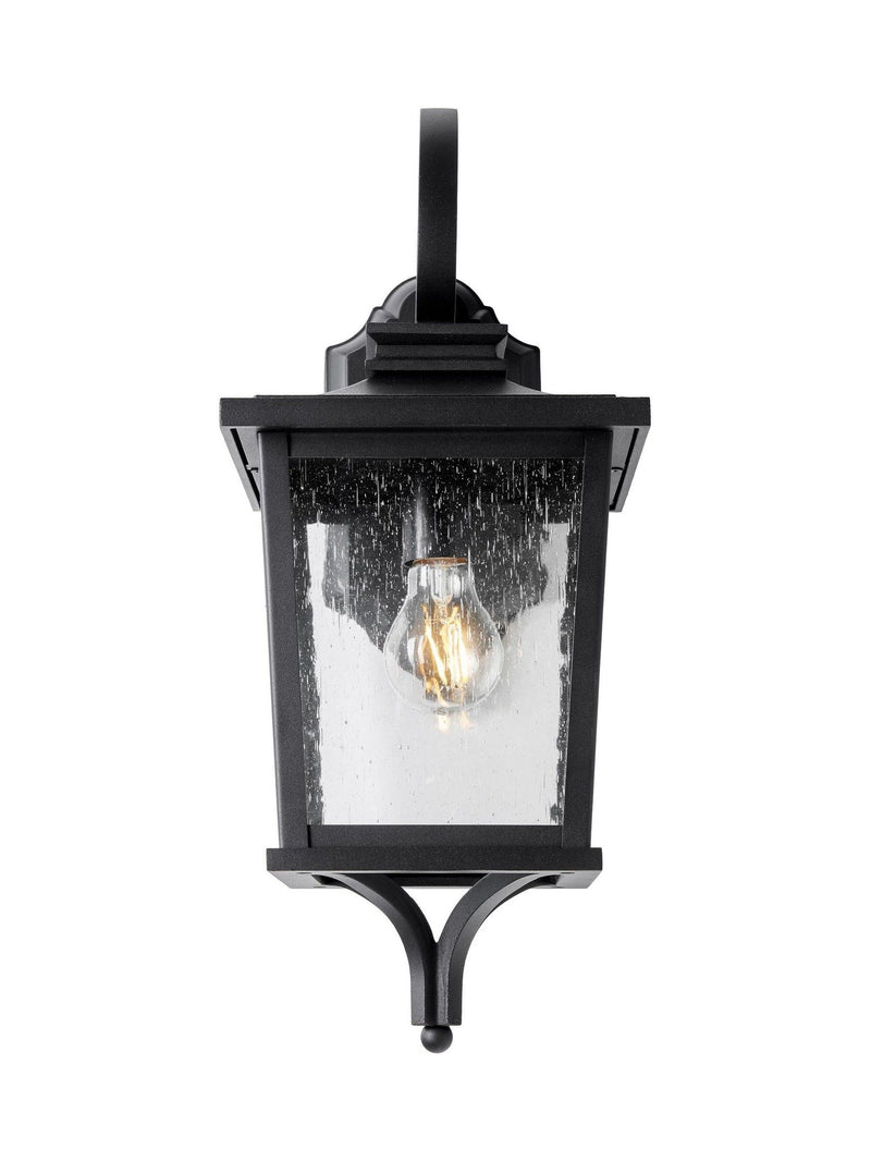 BHS Brexton black outdoor lantern 49cm - British product