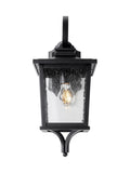 BHS Brexton black outdoor lantern 49cm - British product