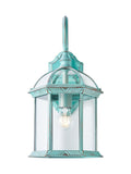 BHS Corbin large lantern Verdi Gris finish, UK version
