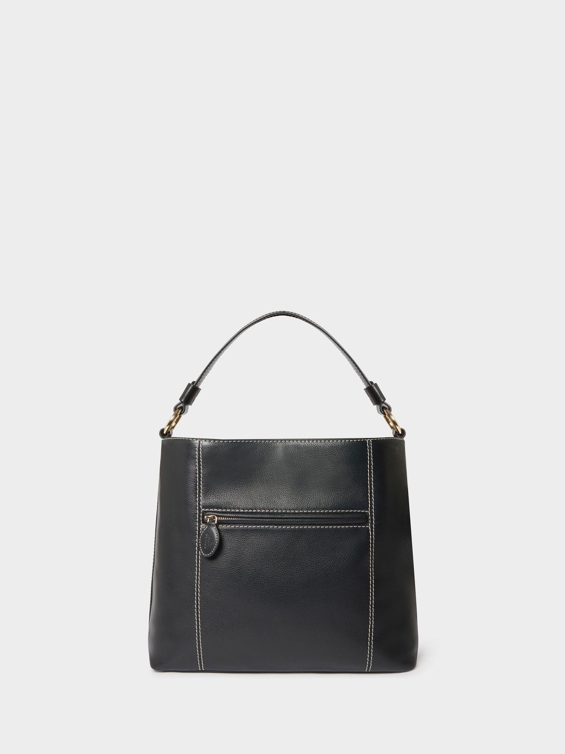 Osprey London Hobo Bag Cream Leather - British product
