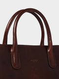 Osprey London Monroe leather curved tote bag - British product