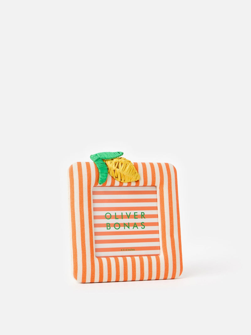 Oliver Bonas lemon photo frame 4x4 - British product