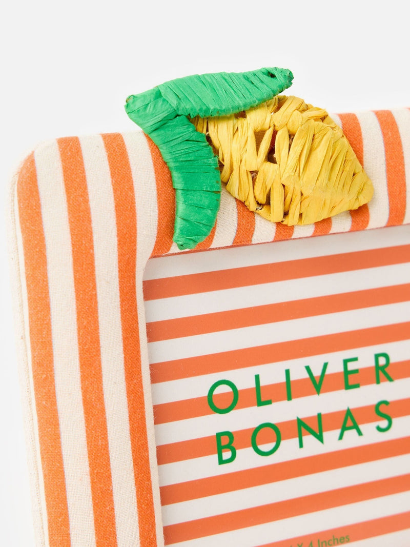 Oliver Bonas lemon photo frame 4x4 - British product