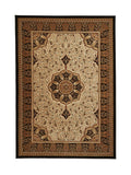 Think Rugs Black Heritage traditional rug (British brand)