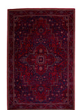 Think Rugs red Dubai traditional rug, imported from the UK