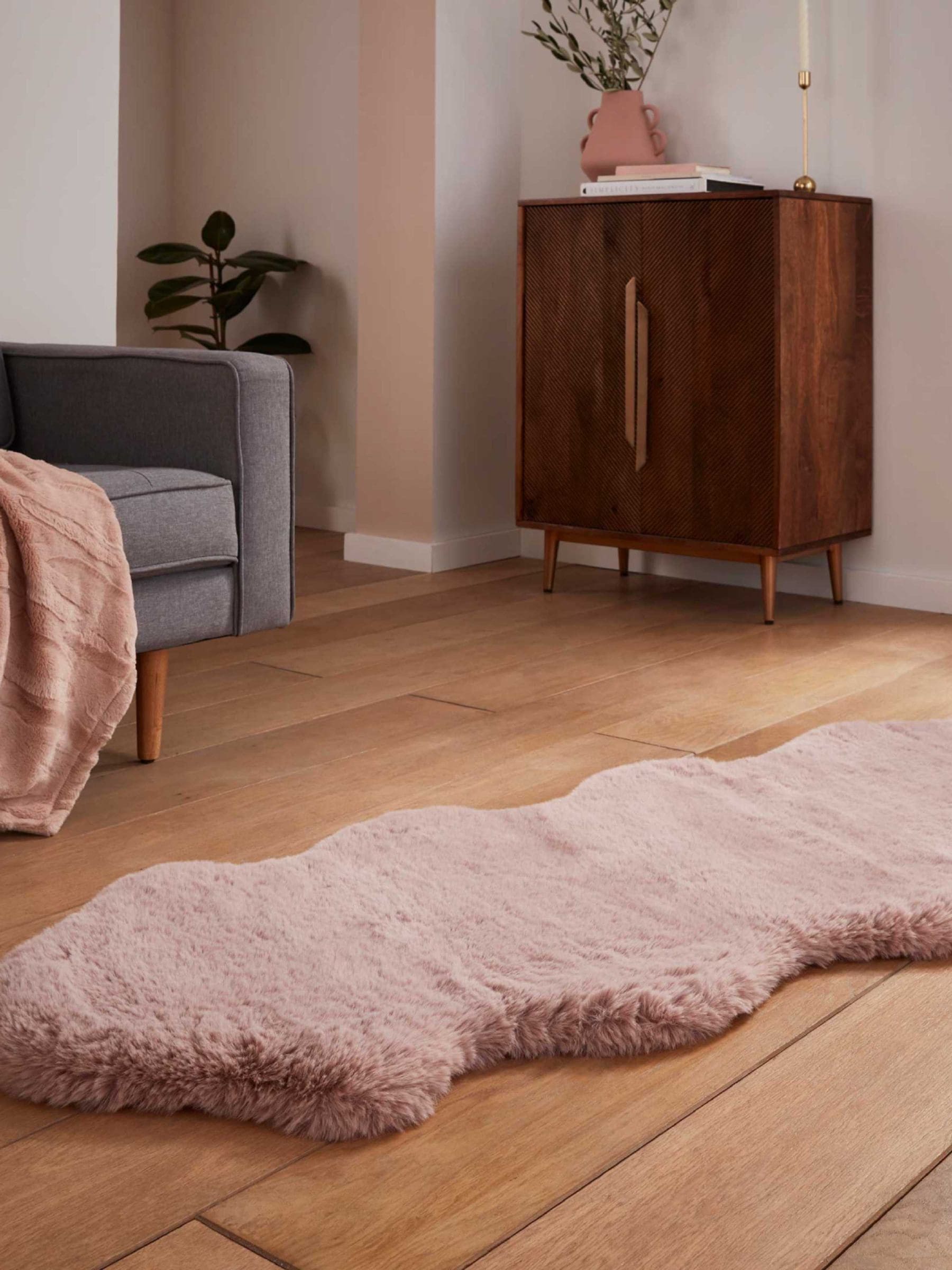 Think Rugs Super Teddy shaggy rug - British product