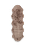 Think Rugs mink Super Teddy shaggy rug 180cm x 60cm - British product