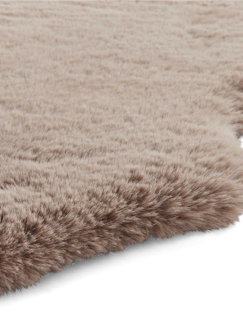 Think Rugs mink Super Teddy shaggy rug 180cm x 60cm - British product