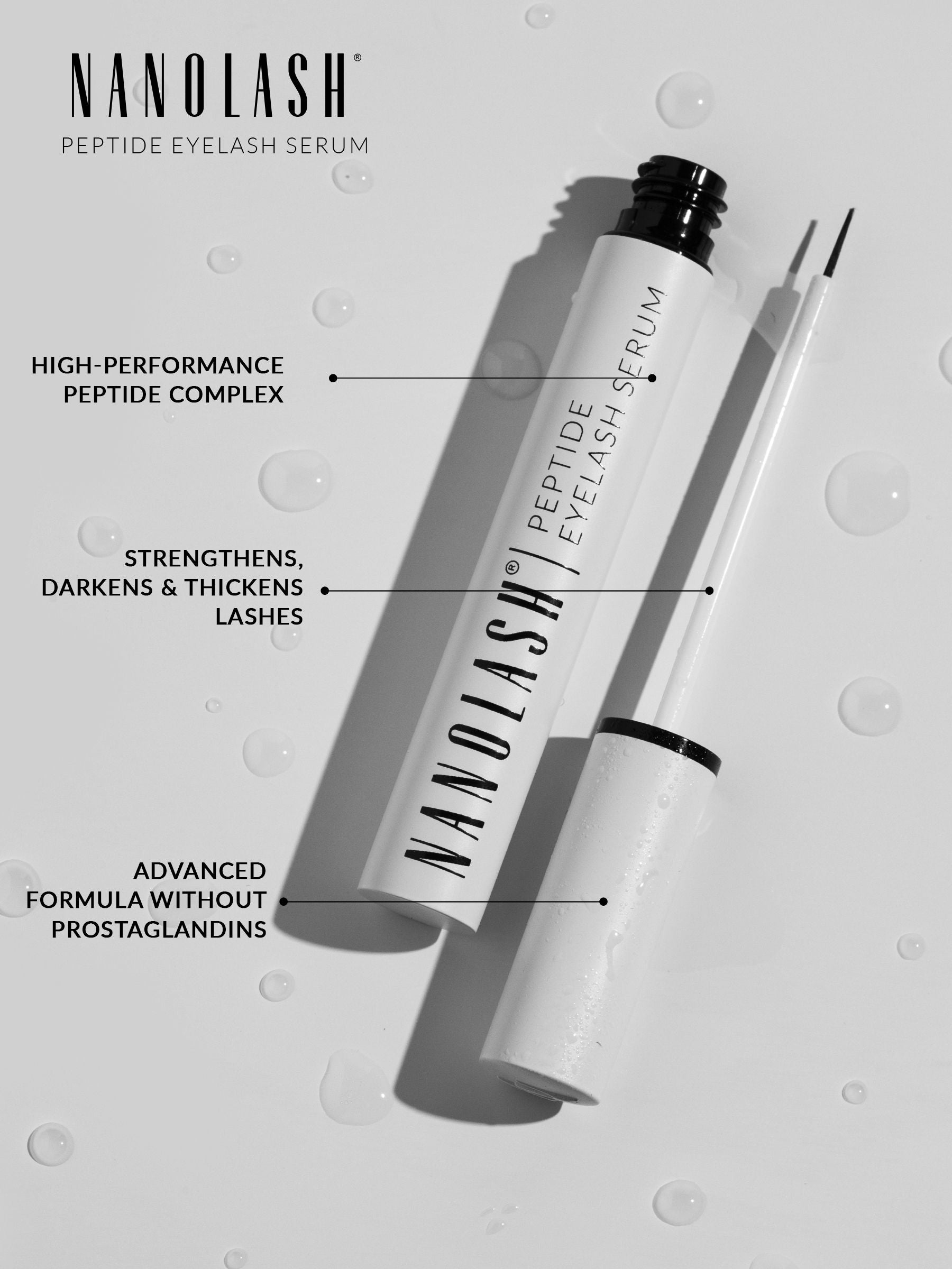 Nanolash peptide eyelash serum - British product