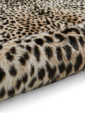 Think Rugs brown faux fur cheetah rug (British brand)