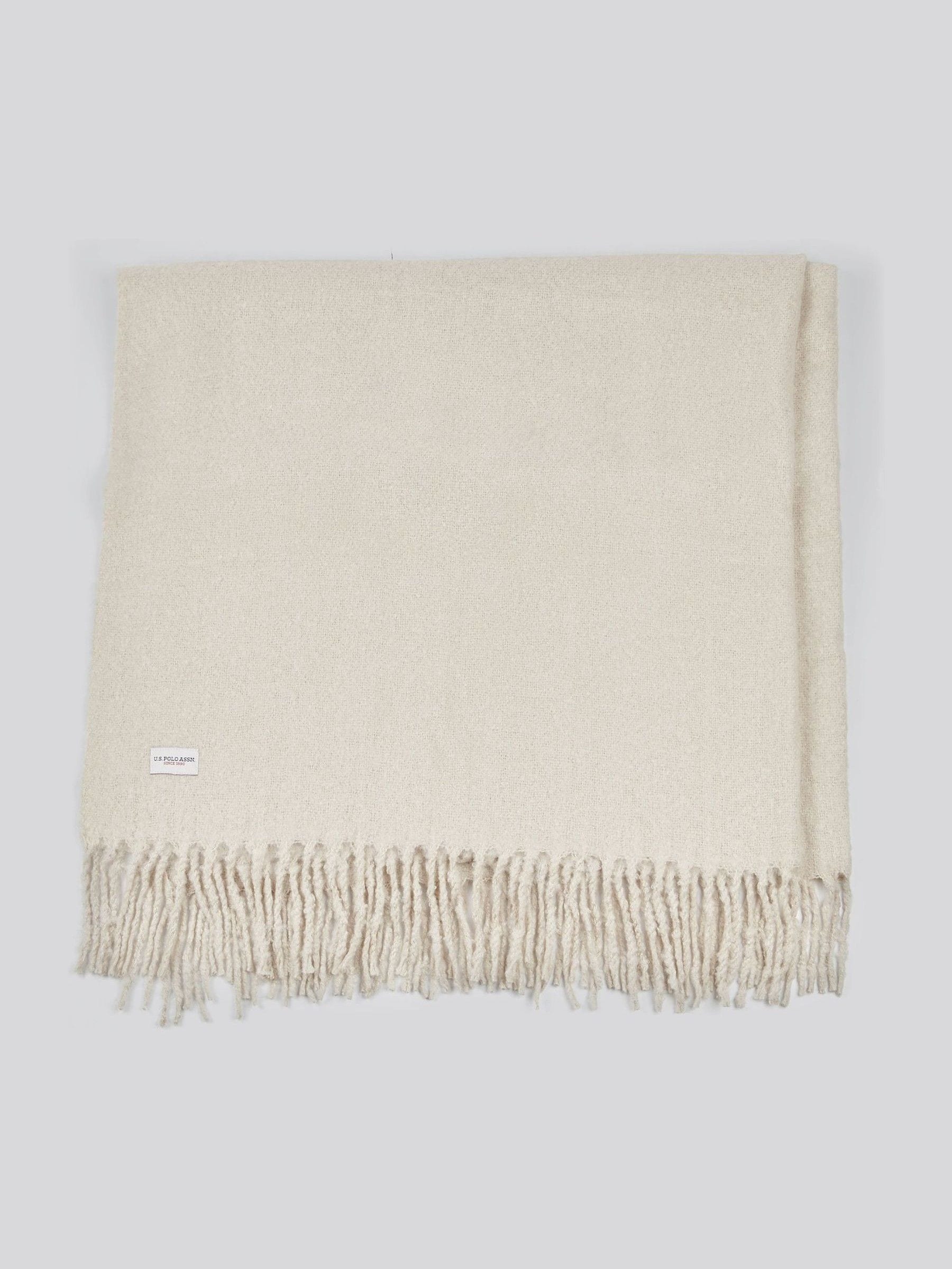 U.S. Polo Assn. hanging throw Vapor Blue 130x170cm (British brand)