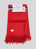 U.S. Polo Assn. Haute Red super soft hanging throw 130x170cm (British brand)