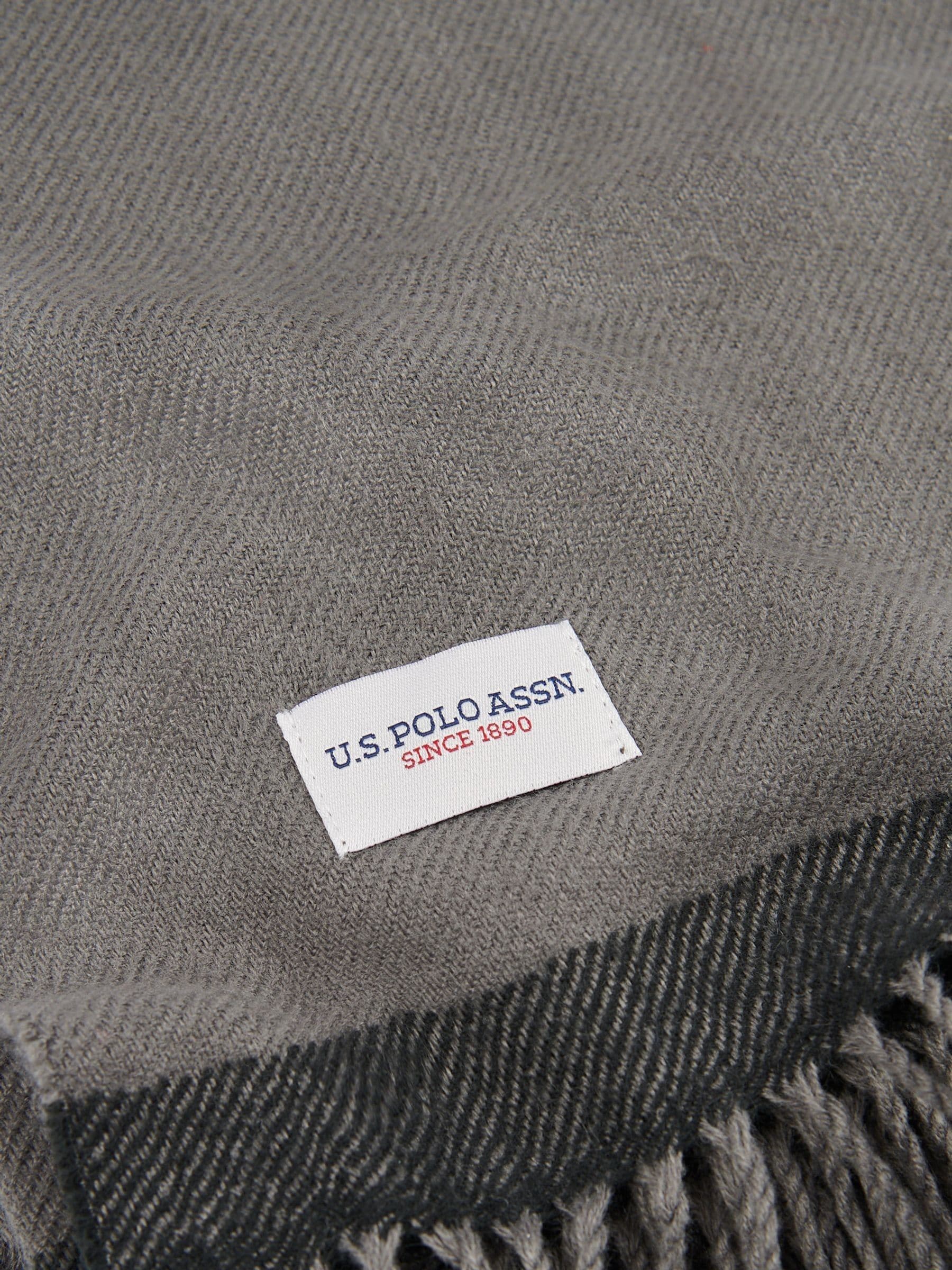 U.S. Polo Assn. Tornado twill boxed throw 130x170cm - British product