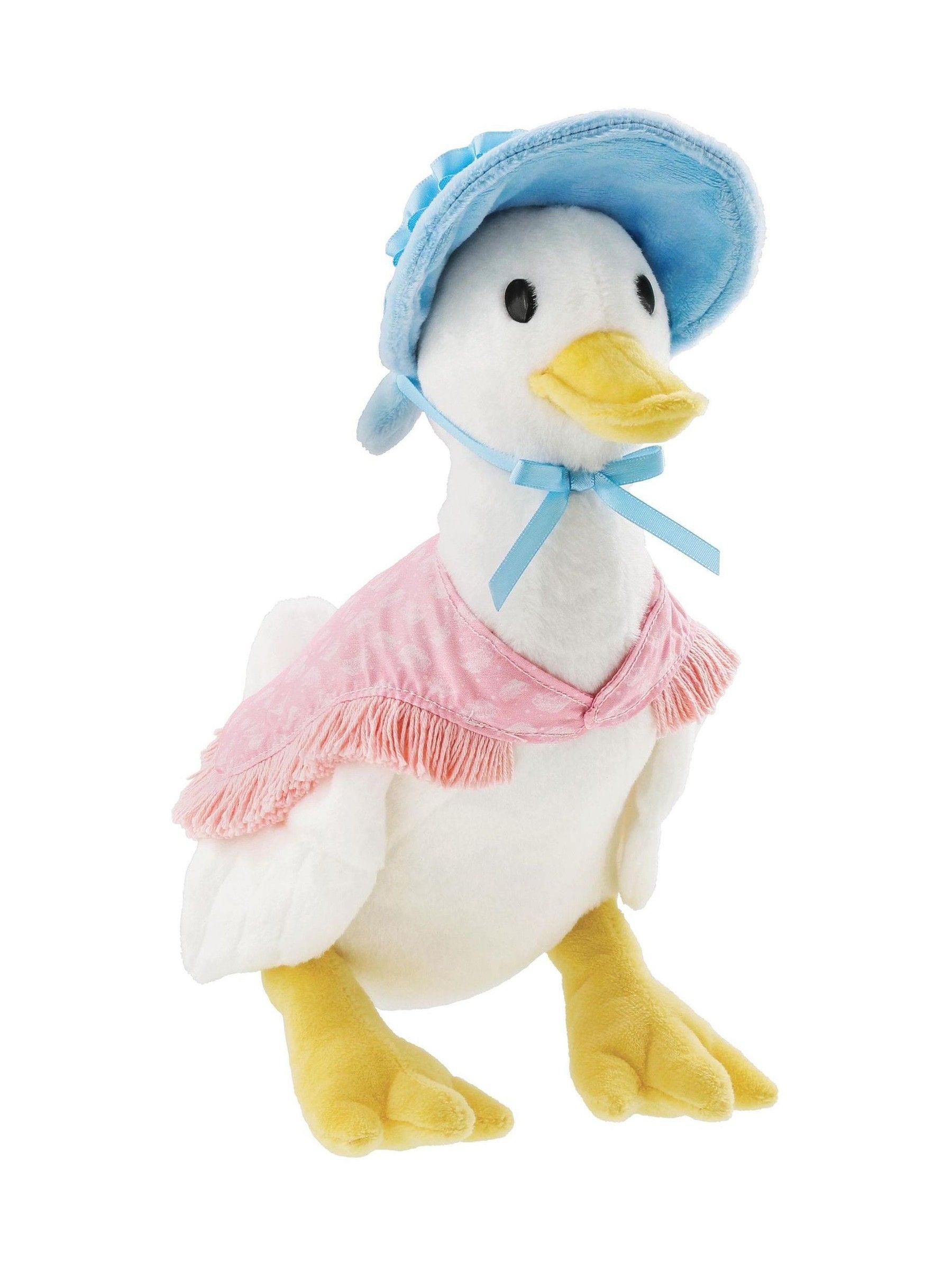 Peter Rabbit Jemima Puddle-duck large plush toy, UK version
