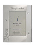 Beatrix Potter silver christening photo frame 15.5cm, UK version
