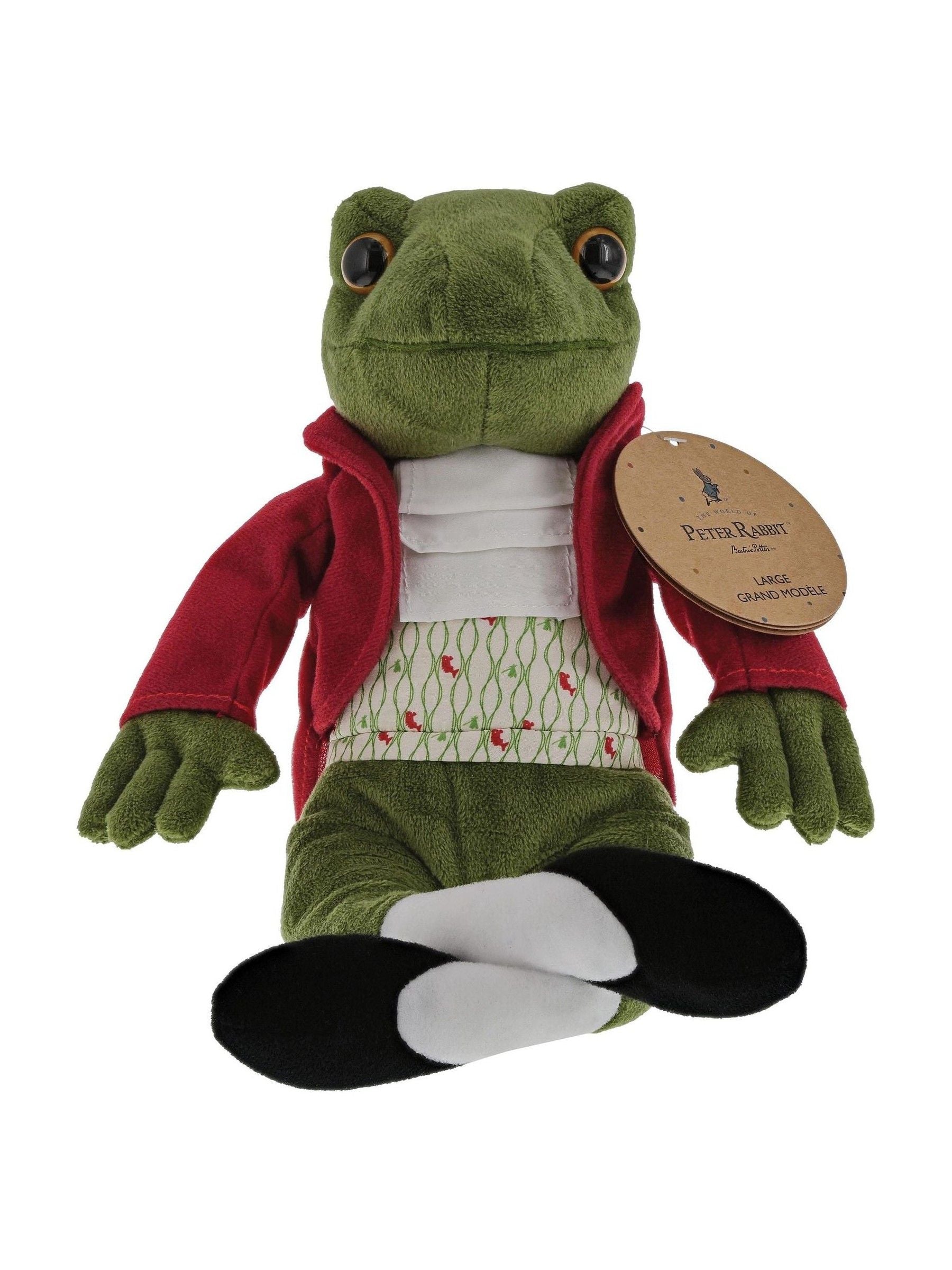 Mr. Jeremy Fisher plush toy 30cm - British product