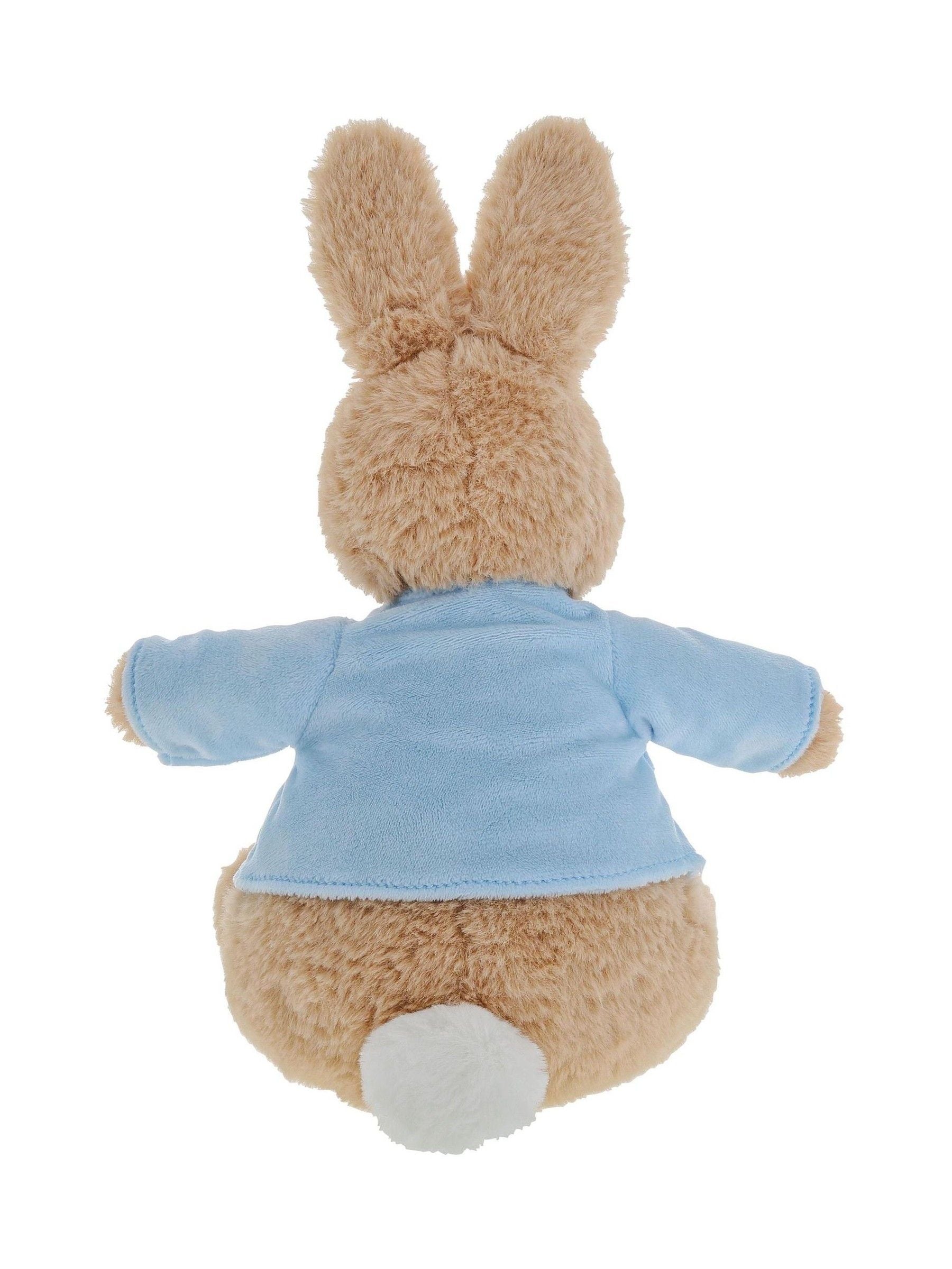 Peter Rabbit large blue plush toy 30cm (British brand)