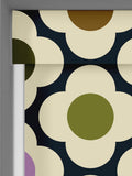 Orla Kiely made to measure blinds multi mauve spot flower, UK version