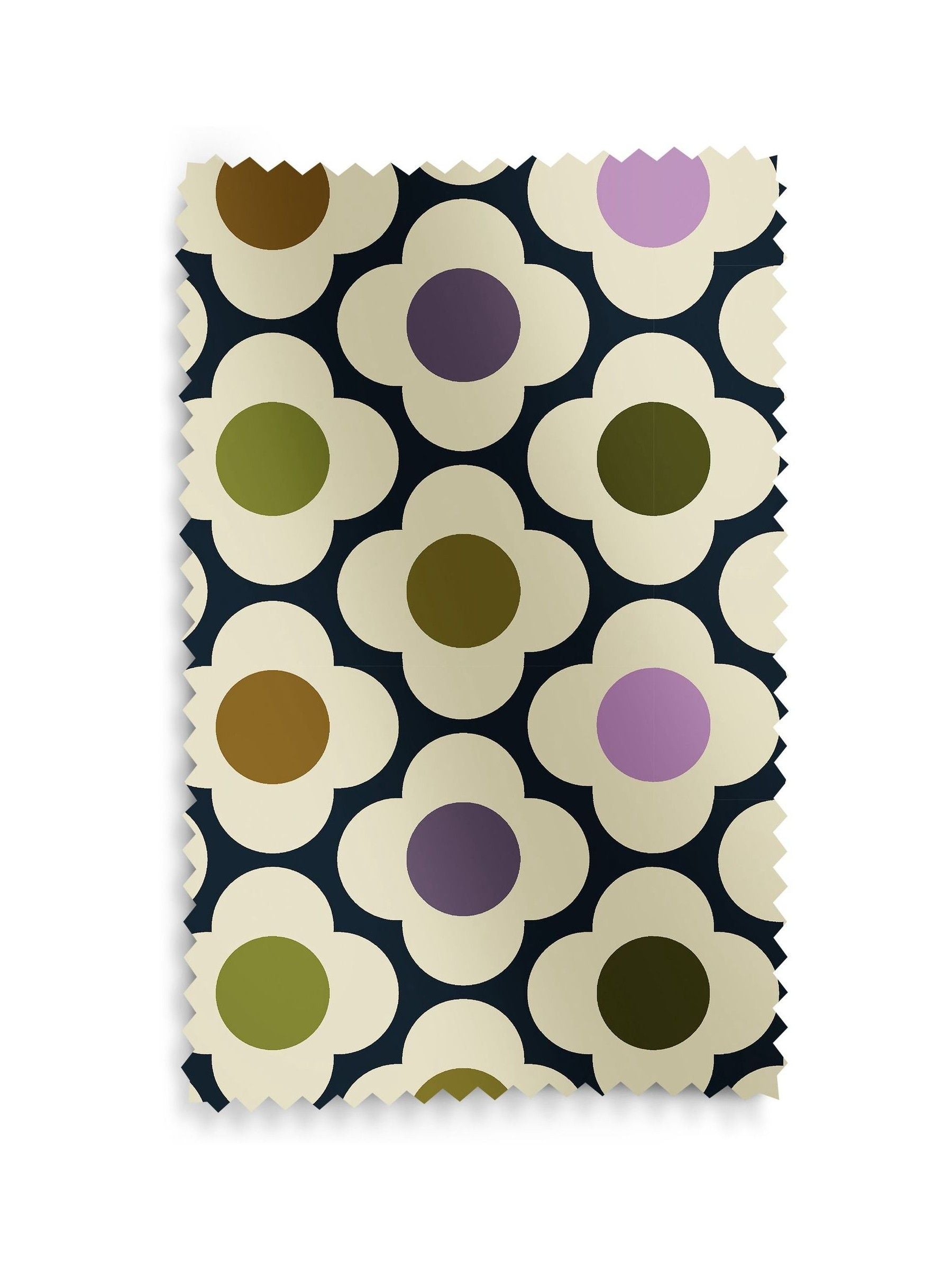 Orla Kiely made to measure blinds multi mauve spot flower, UK version