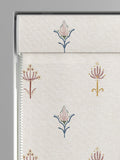 Emily Bond Multi Medina roman blind natural floral print - British product