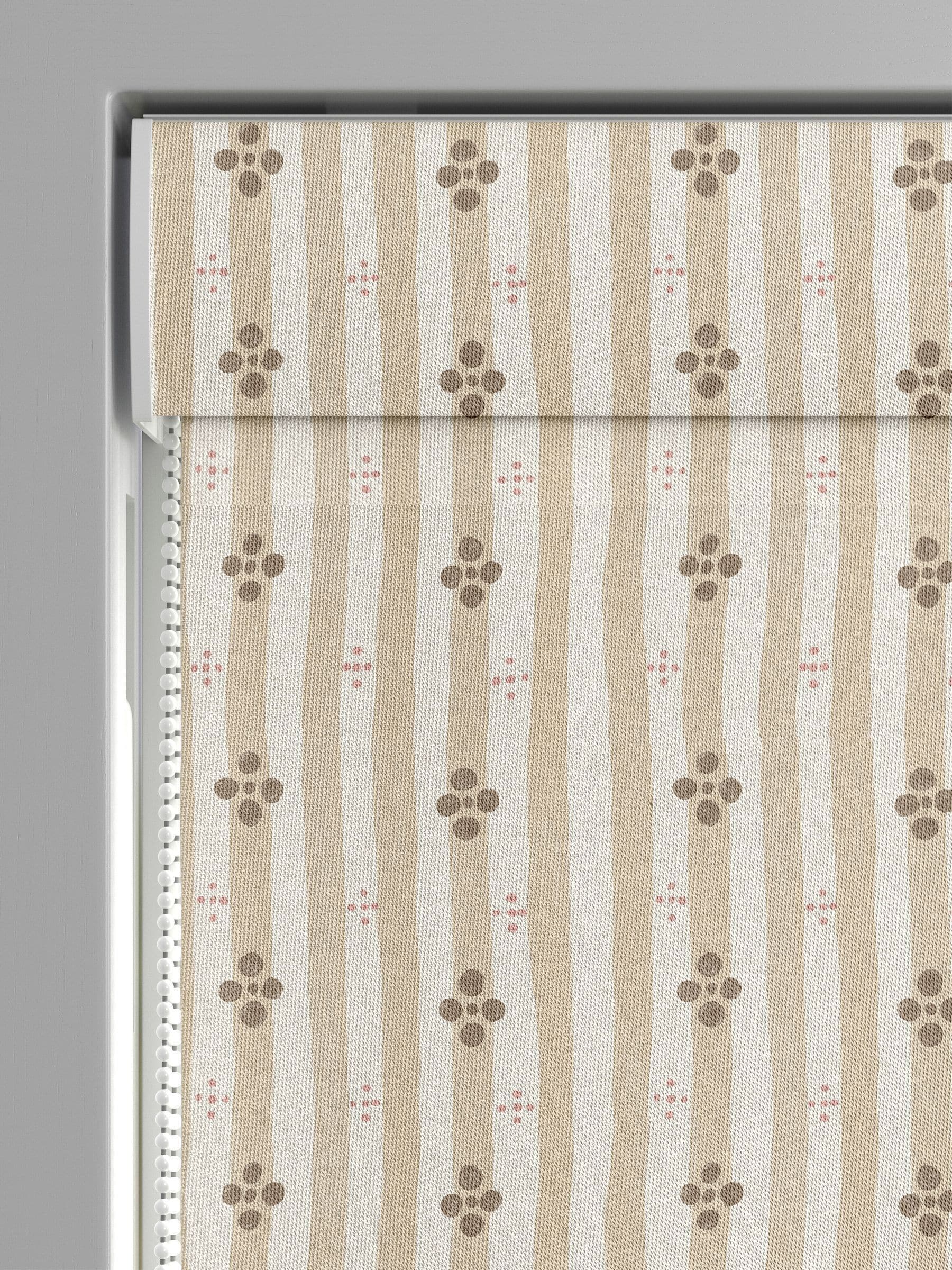 Emily Bond Natural Clara roman blinds, UK version
