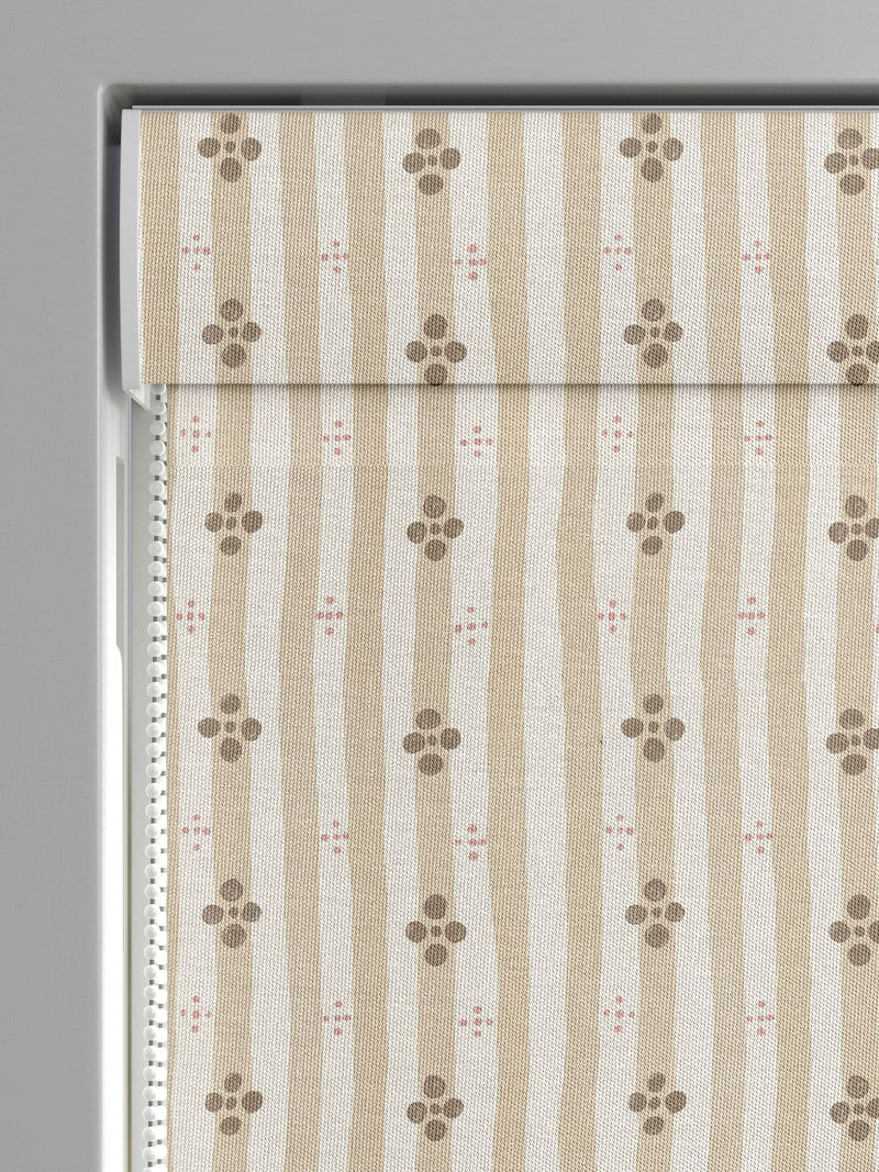 Emily Bond Natural Clara roman blinds, UK version