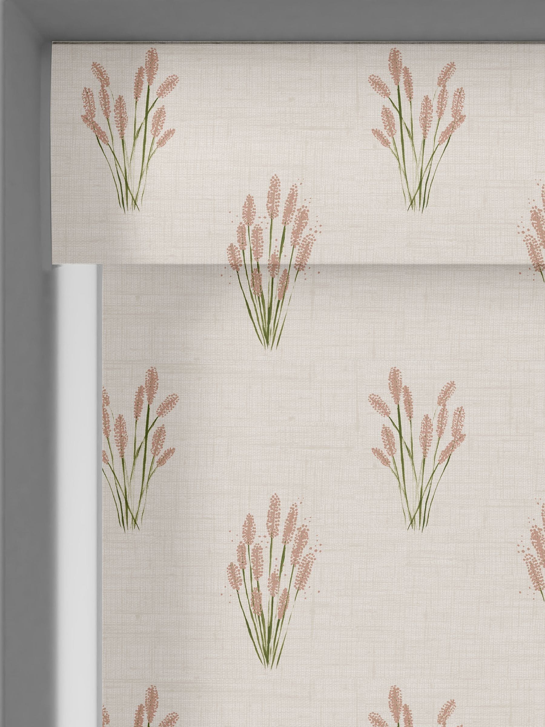 Emily Bond Rose Hetty roller blinds pink, UK version