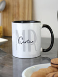 PMC personalised Mr mug 11cm, imported from the UK