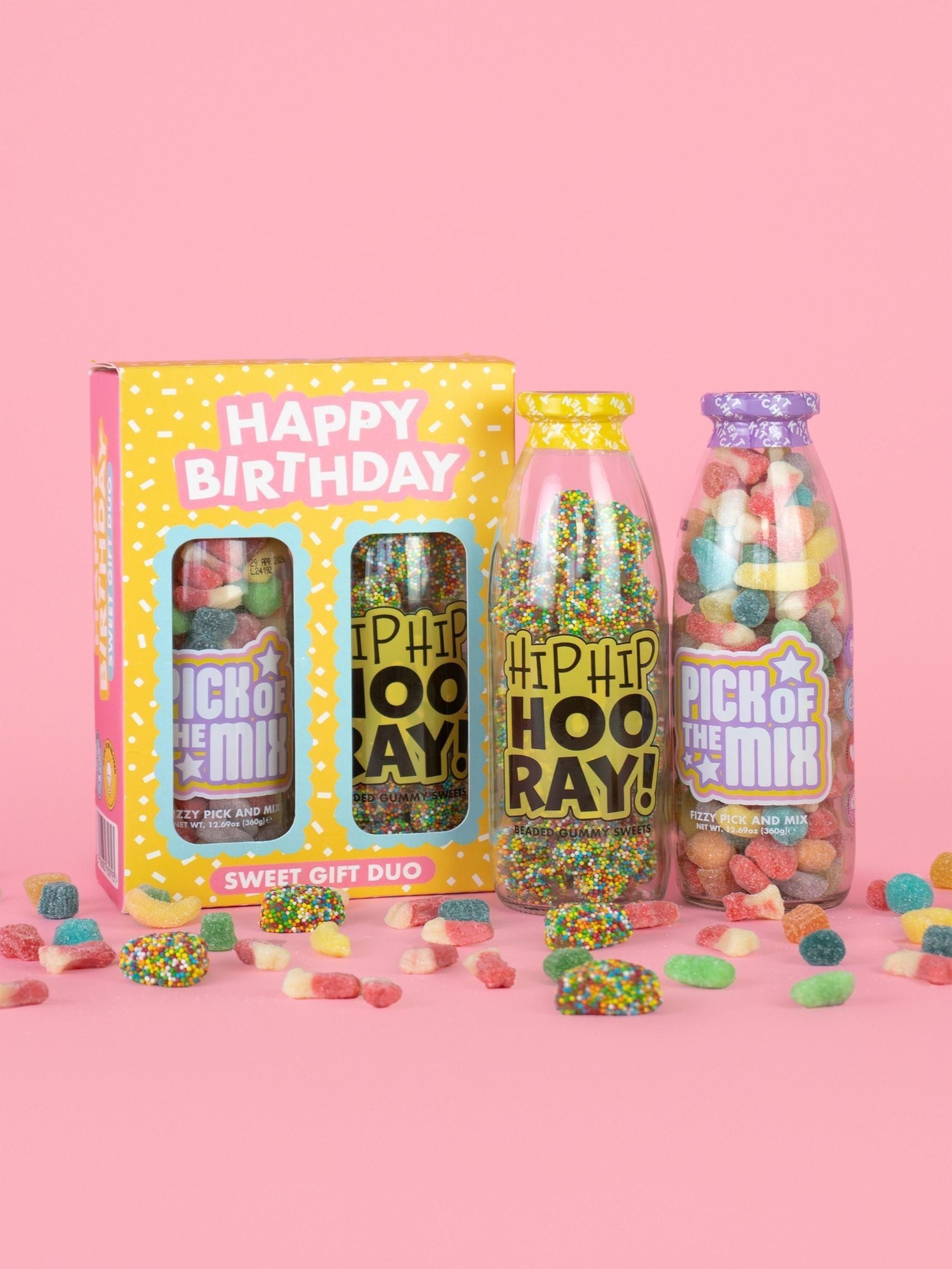 Treat Kitchen Happy Birthday Sweets Gift Box - British product