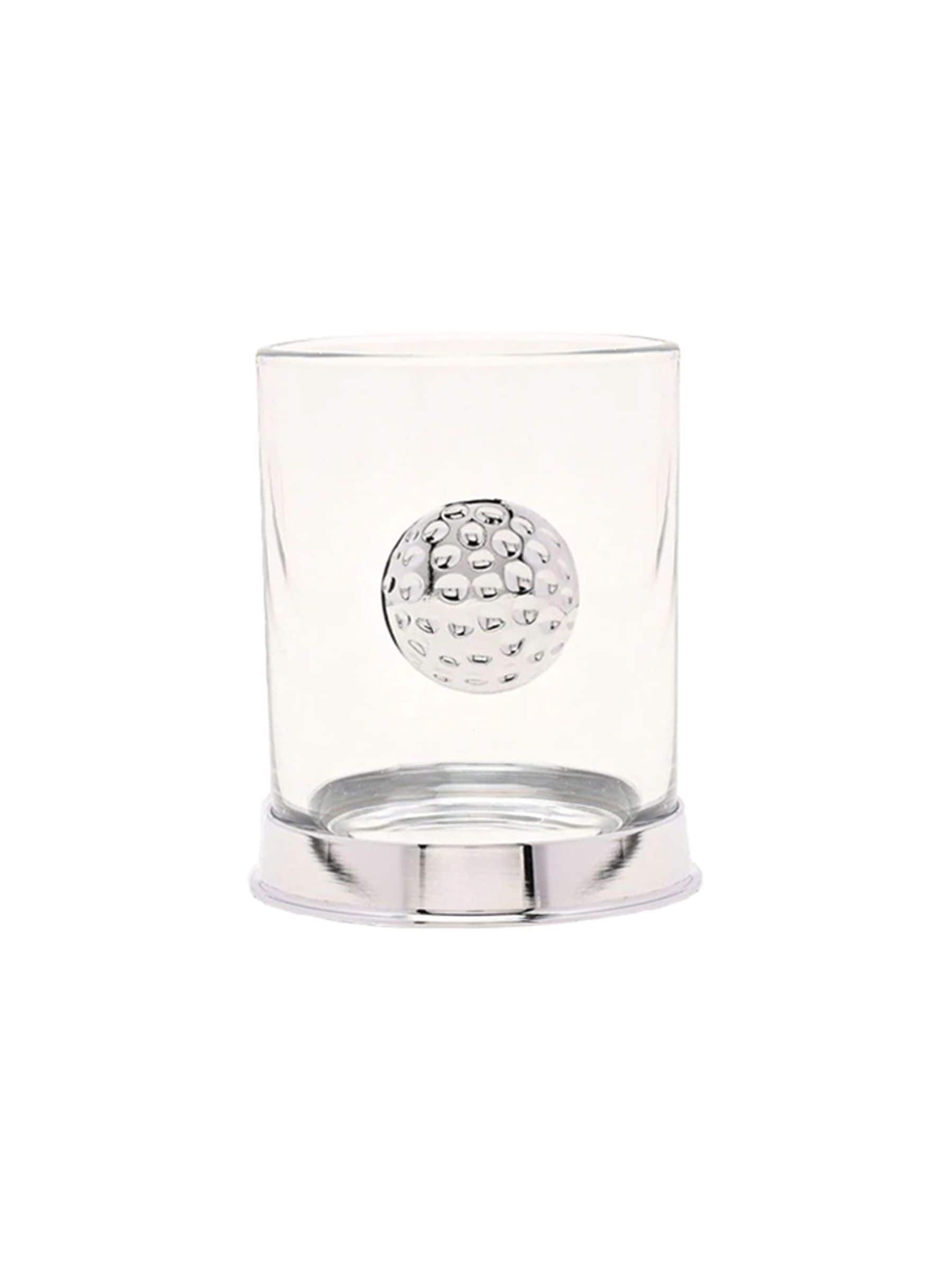 Treat Republic personalised golf pewter whisky glass 10x8x8 cm, UK version