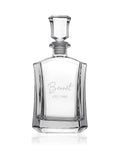 Treat Republic personalised luxury decanter 750ml (British brand)