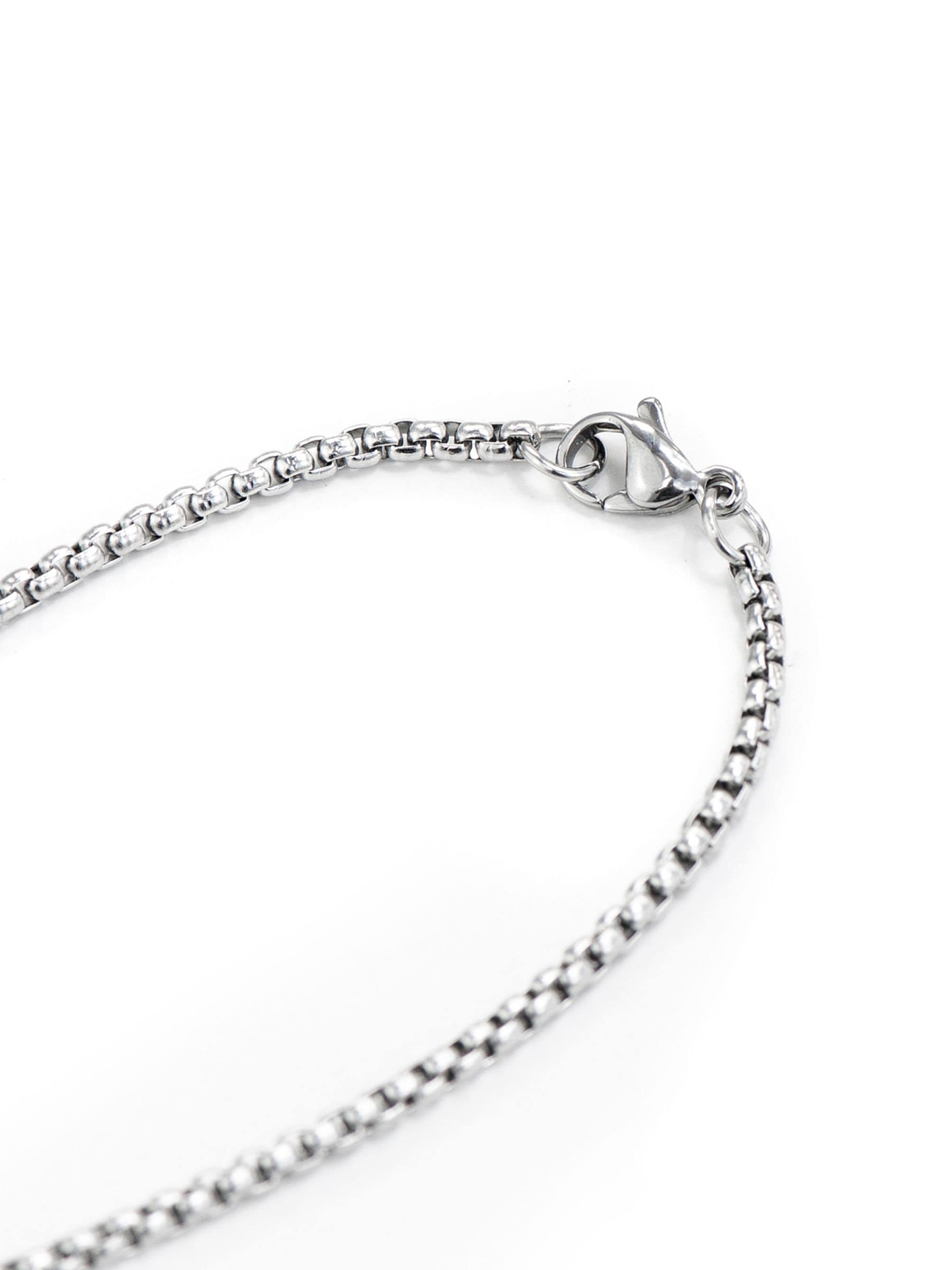 Treat Republic personalised dog tag necklace silver - British product