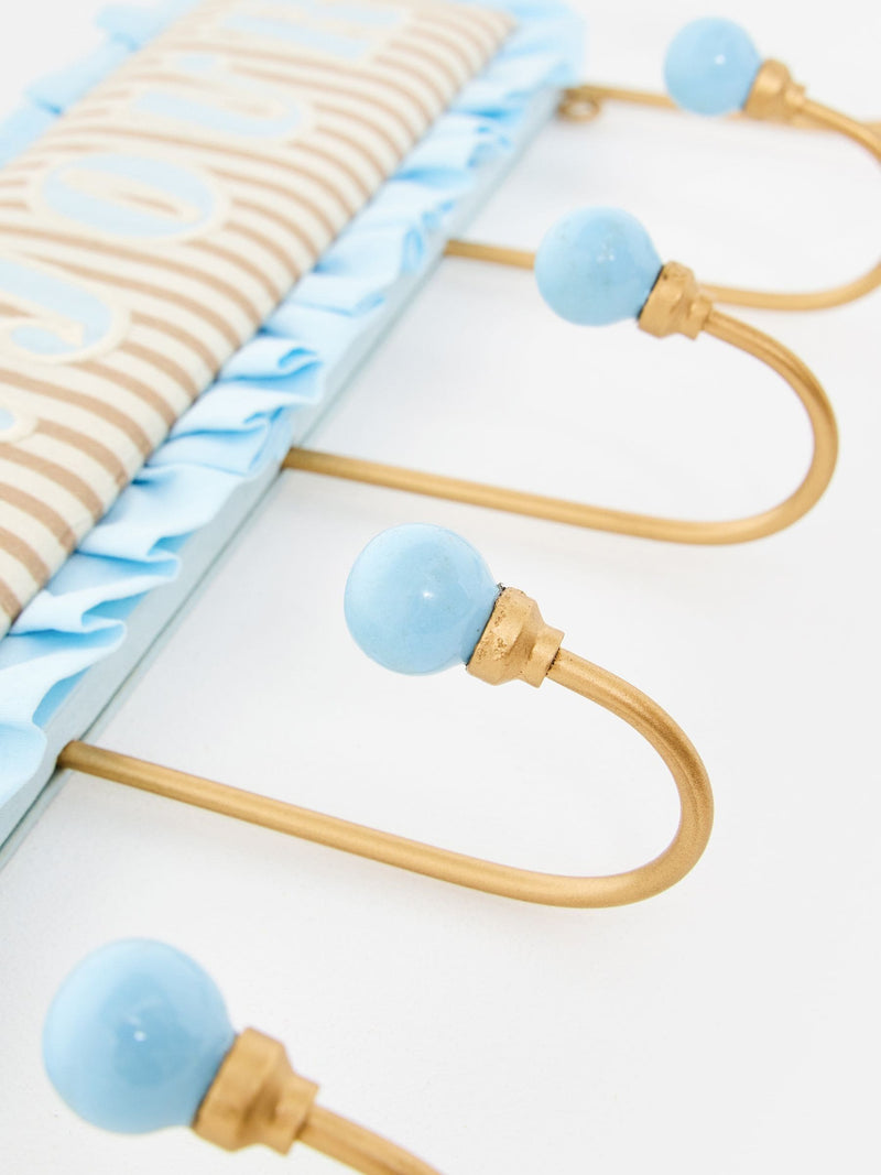Oliver Bonas Bonjour striped wall hooks 42cm, imported from the UK