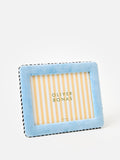 Oliver Bonas blue velvet photo frame 6x8 (British brand)
