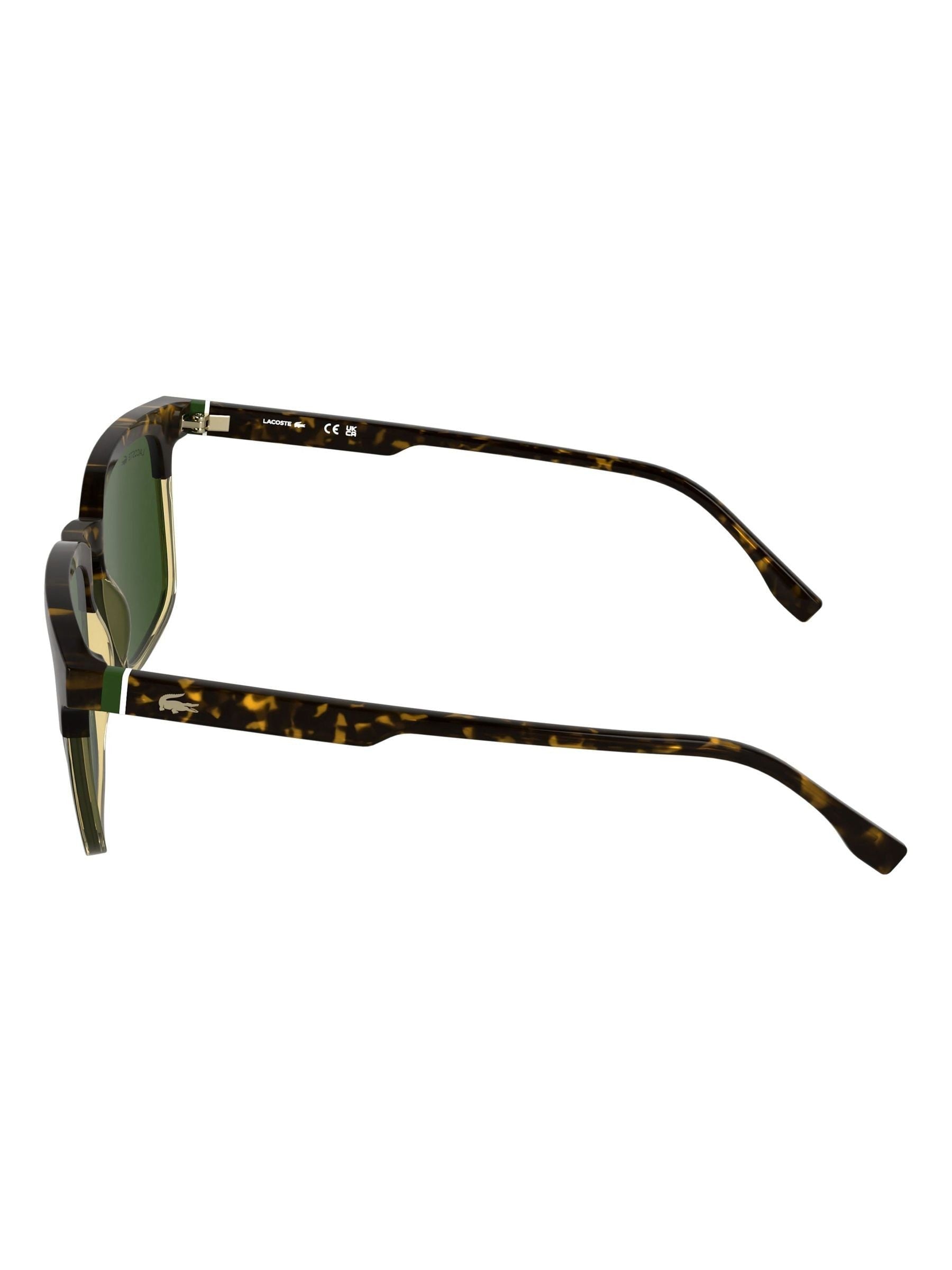 Lacoste brown L6074S sunglasses global XL fit, imported from the UK
