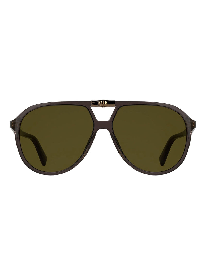 Longchamp brown Lo800S sunglasses, imported from the UK