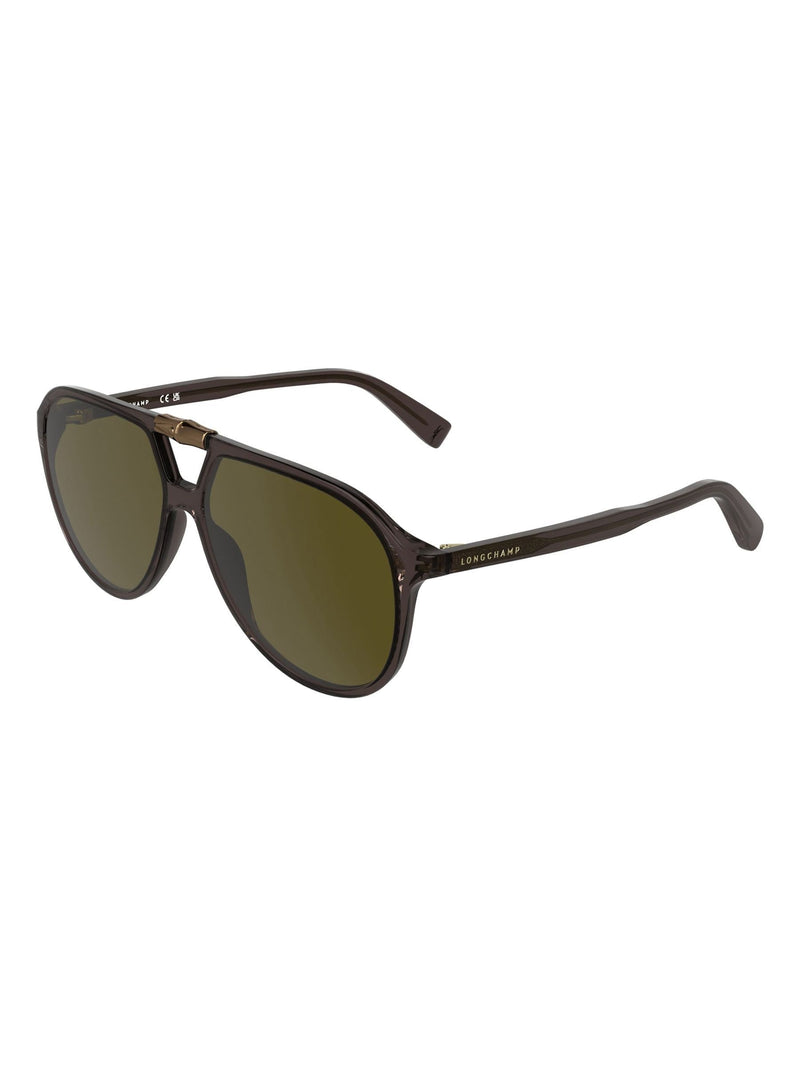 Longchamp brown Lo800S sunglasses, imported from the UK